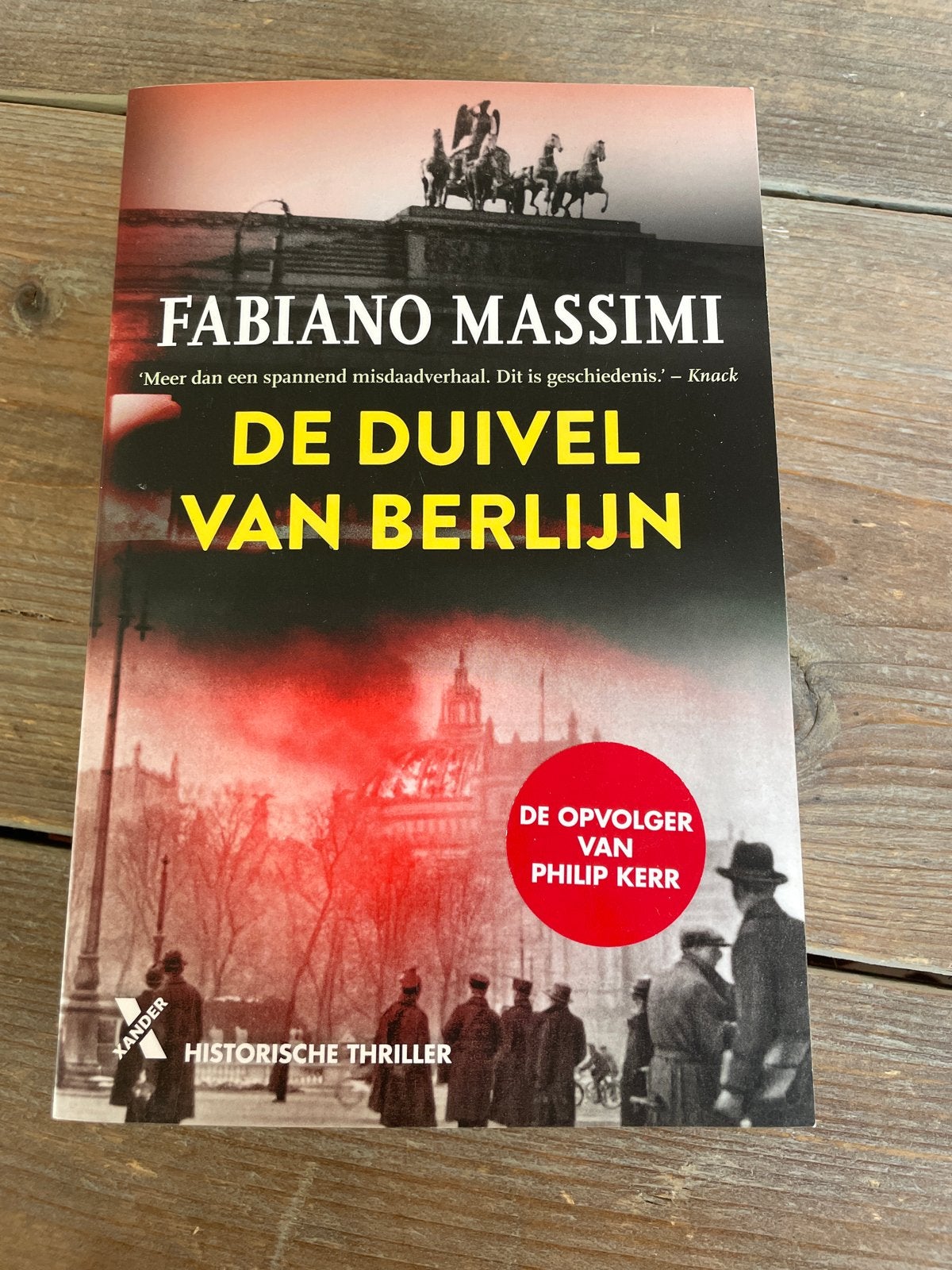 De Duivel van Berlijn - Fabiano Massimi (ik heb  ook 1 en 3), Boeken, Thrillers, Ophalen of Verzenden, Zo goed als nieuw, Europa overig