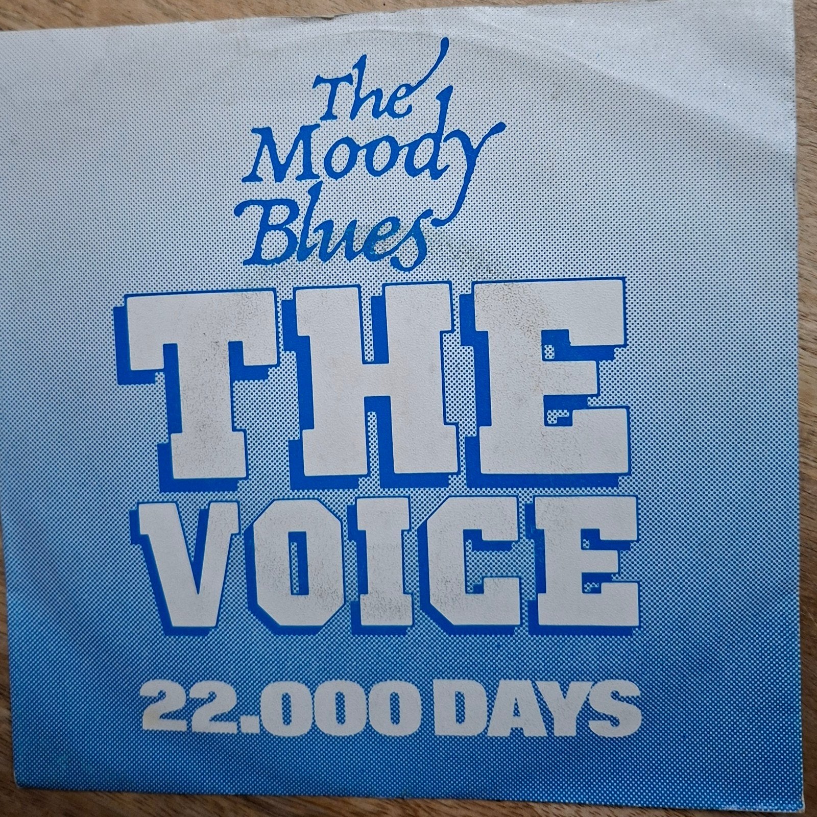 The Moody Blues - The Voice / 22.000 Days (7 inch single), Gebruikt, 7 inch, Ophalen of Verzenden, Pop