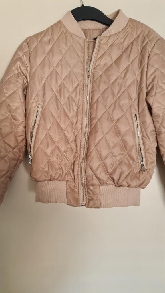 Bomberjack maat XS, Ophalen, Zo goed als nieuw, Maat 34 (XS) of kleiner, Beige