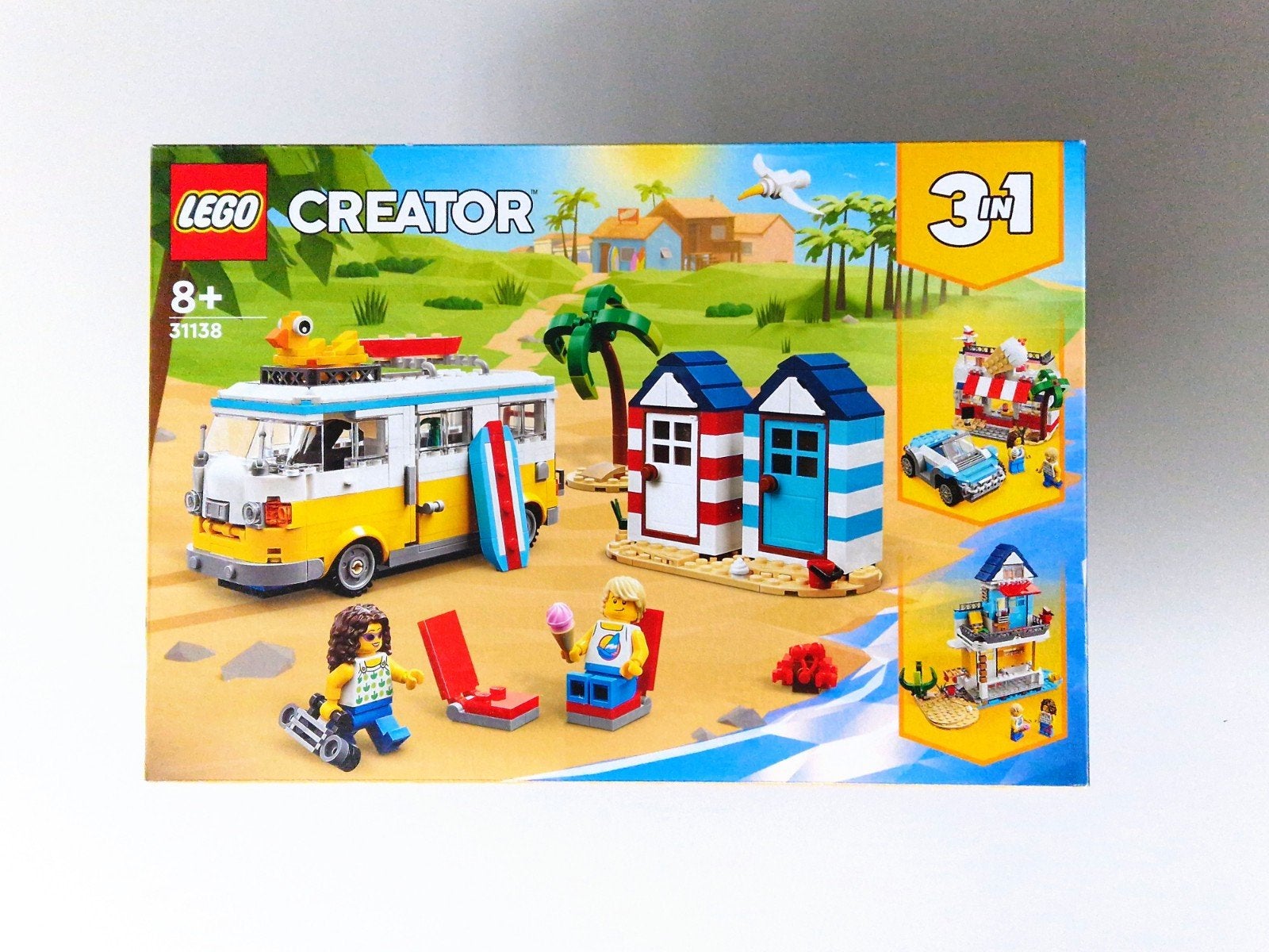 LEGO Creator 3in1 Camper op het strand | #31138, Gebruikt, Ophalen of Verzenden, Lego, Inclusief doos