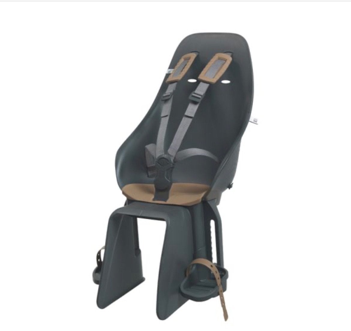 Stevige Achterzitje voor Kinderen - Grijs/Bruin, Achterzitje, 9 t/m 18 kg, Ophalen of Verzenden, Gebruikt