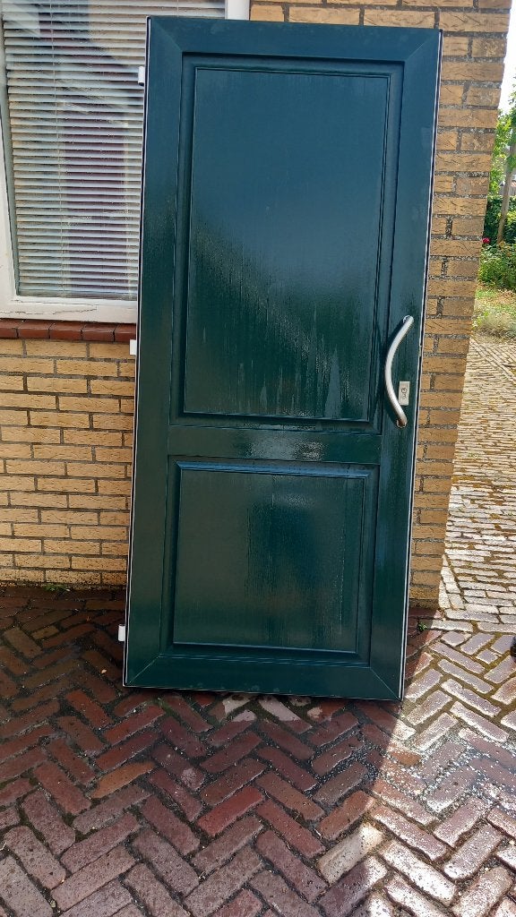 Kunstof voordeur, Ophalen, Kunststof, Gebruikt, 80 tot 100 cm