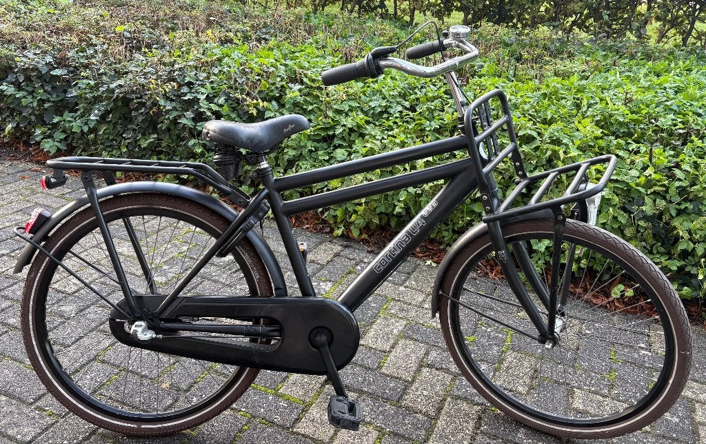 ZEER MOOIE NIEUW MODEL CORTINA U4 3V 24 INCH MATT ZWART., Ophalen, Terugtraprem, 24 inch, Versnellingen