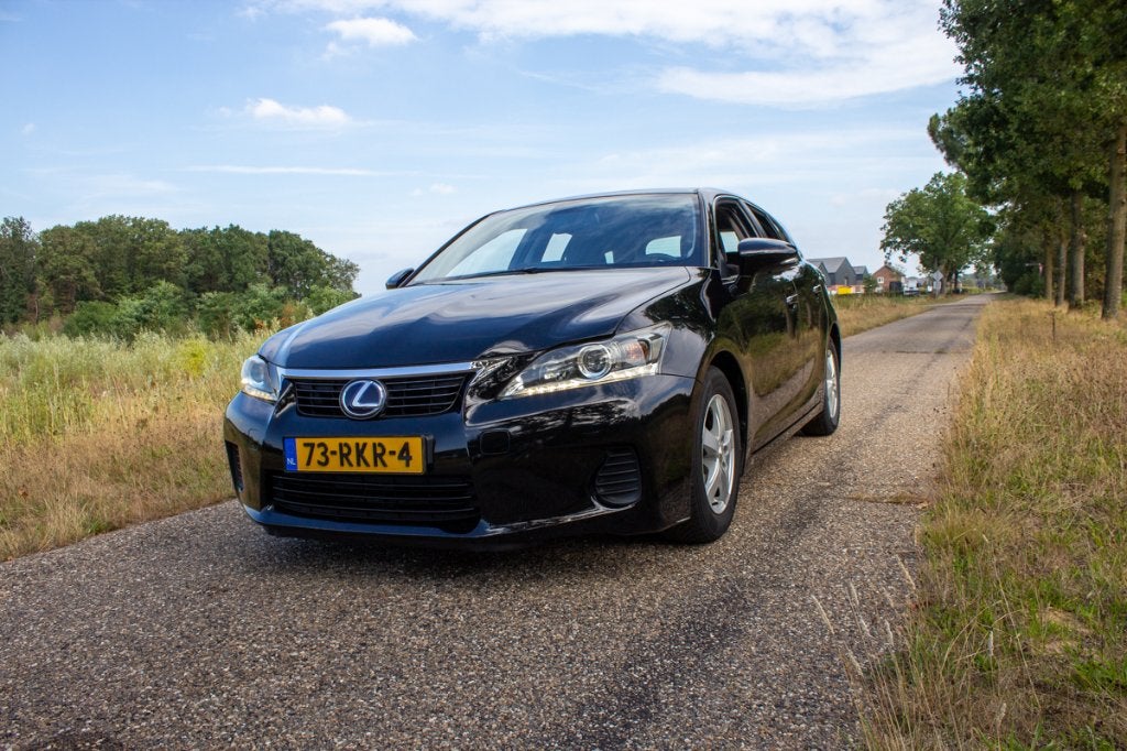 Lexus CT-H 200H 1.8 Hybrid 2011 Zwart, Auto's, Lexus, Zwart, 4 cilinders, Alcantara, Zwart