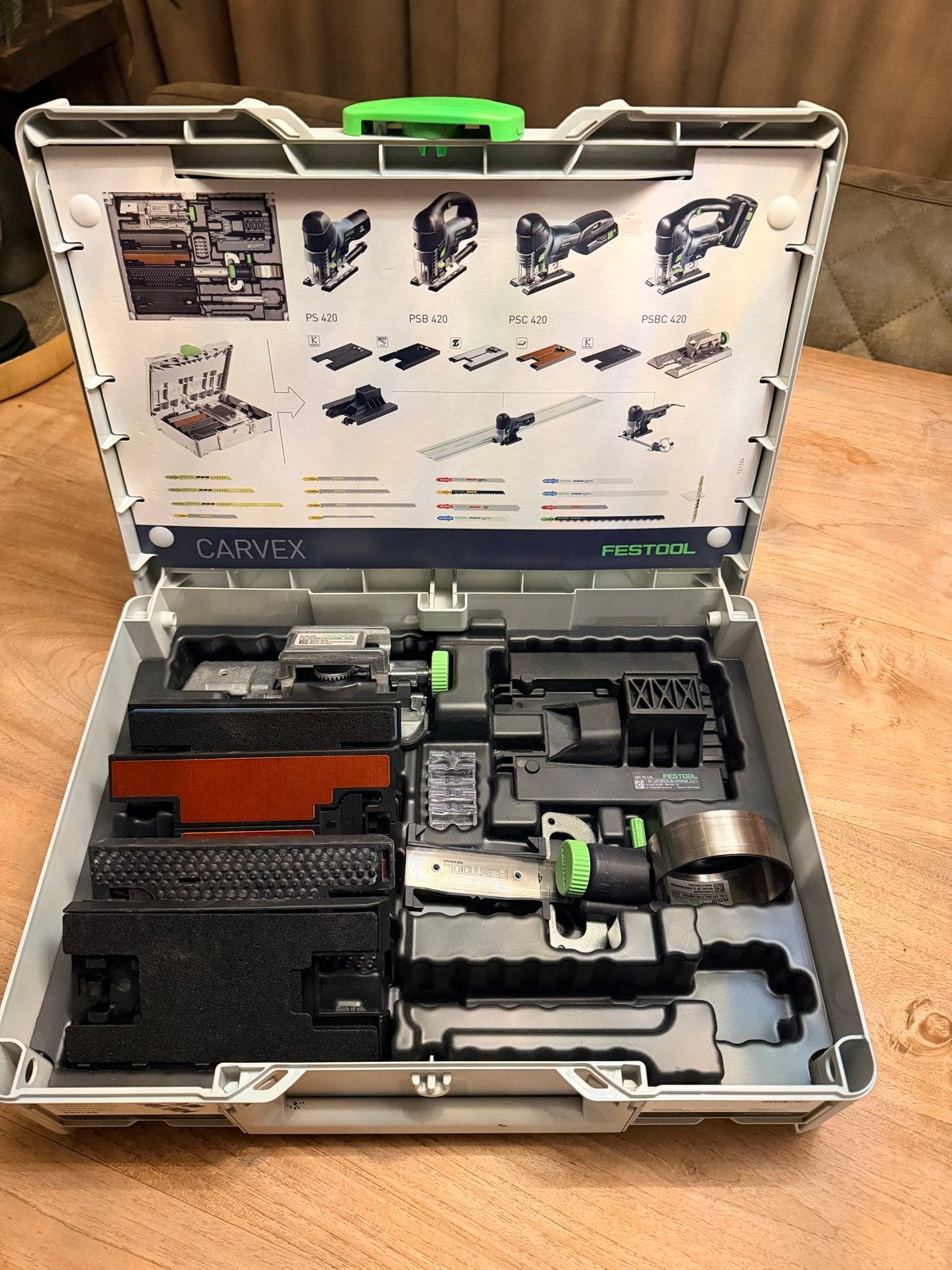 Festool ZH-SYS-PS 420 Systainer met toebehoren, Ophalen of Verzenden, Zo goed als nieuw