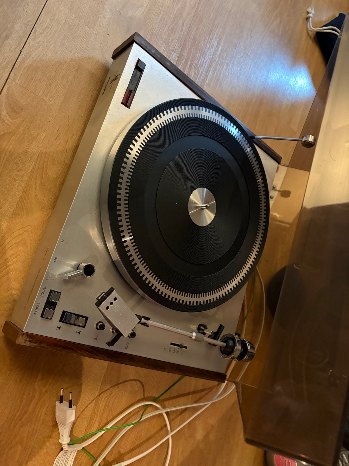 Philips platenspeler, werkend, Ophalen, Gebruikt, Platenspeler, Philips