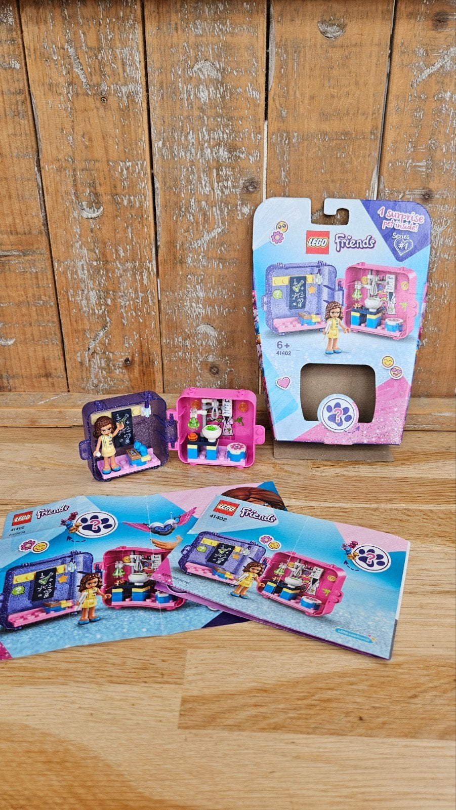 Lego Friends 41402 Olivia's speelkubus, Lego, Friends, Ophalen of Verzenden, Zo goed als nieuw