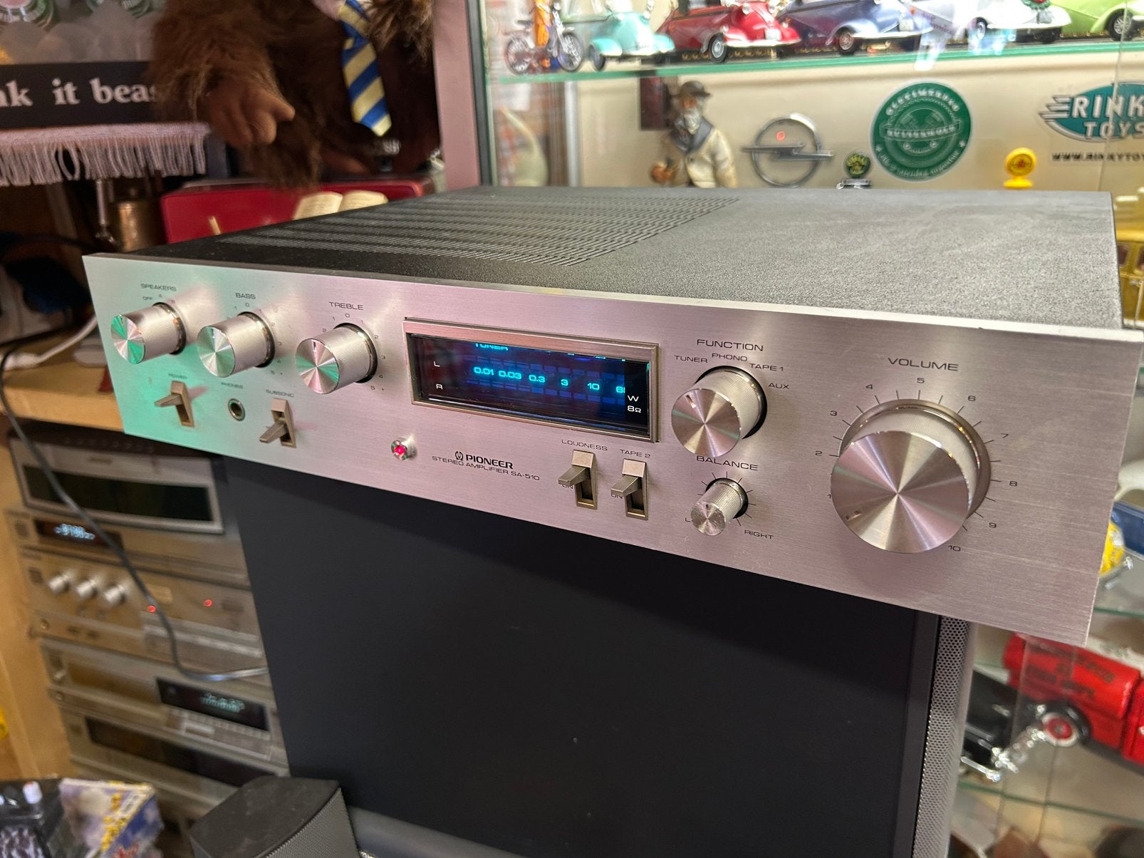 Pioneer Stereo Amplifier SA-510 versterker, Ophalen, Gebruikt, Pioneer, Minder dan 60 watt