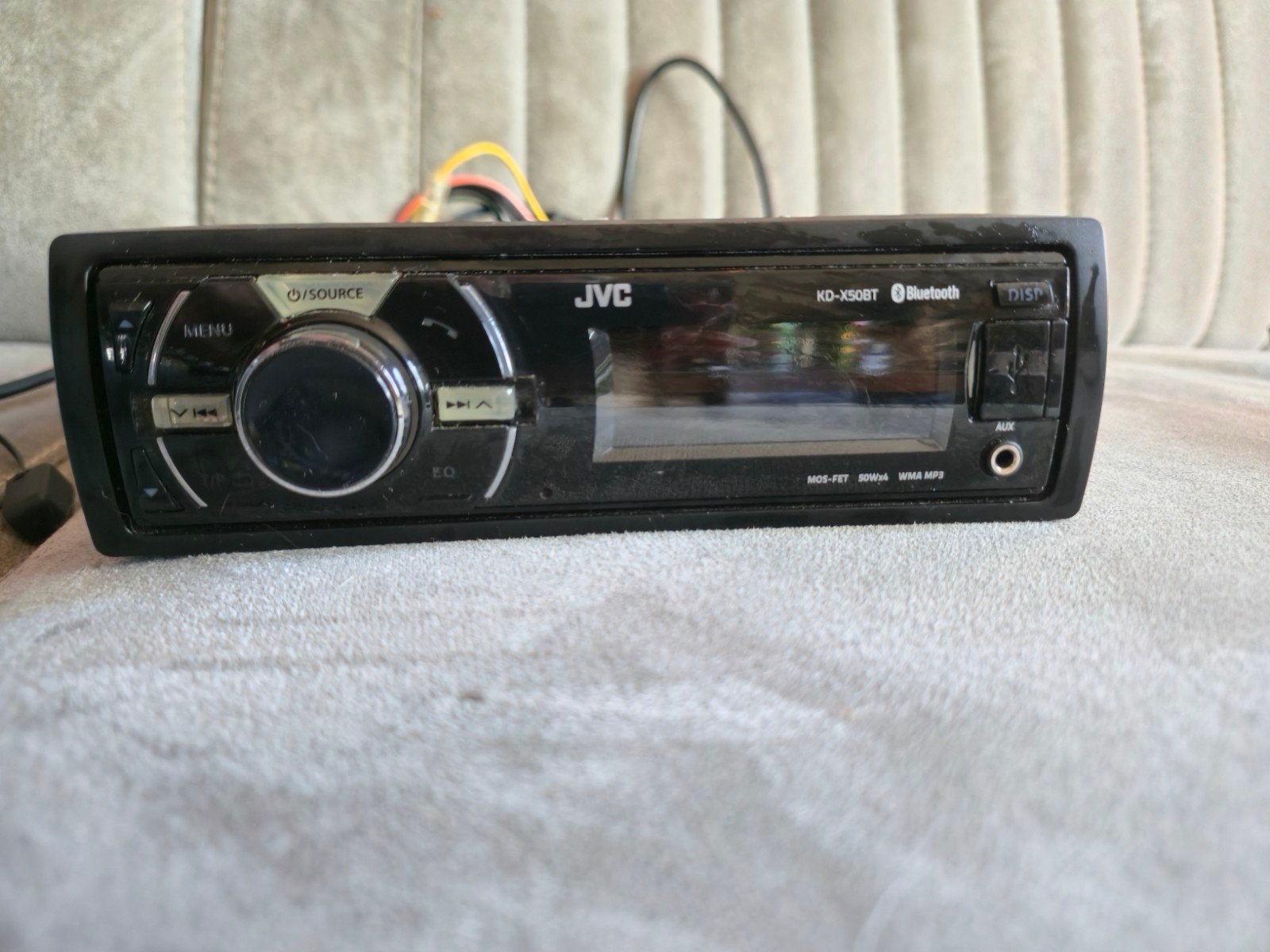JVC KD-X50BT Autoradio met Bluetooth, Ophalen of Verzenden, Gebruikt
