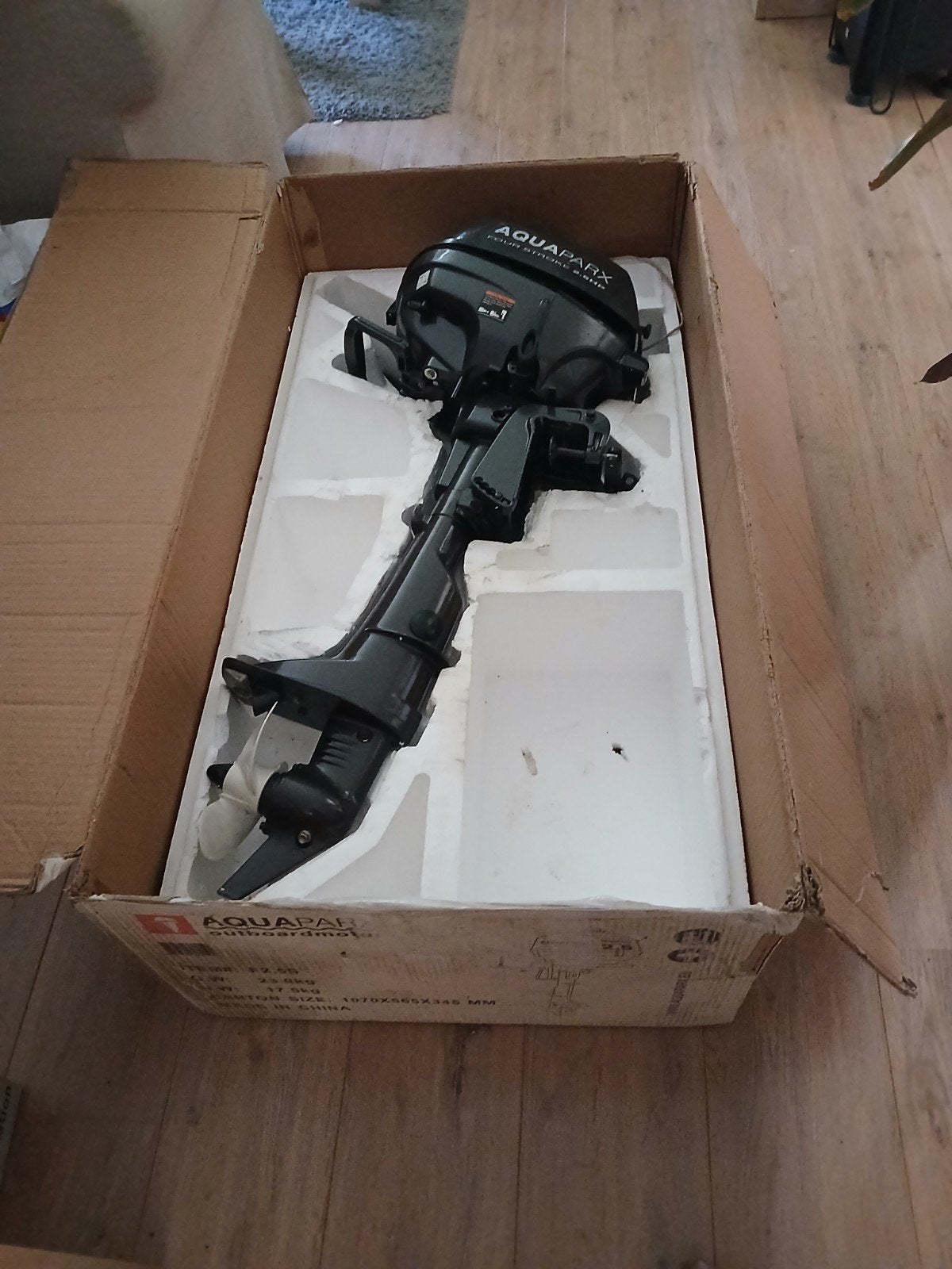 buitenboordmotor, Ophalen, Gebruikt, Minder dan 5 pk, Viertaktmotor