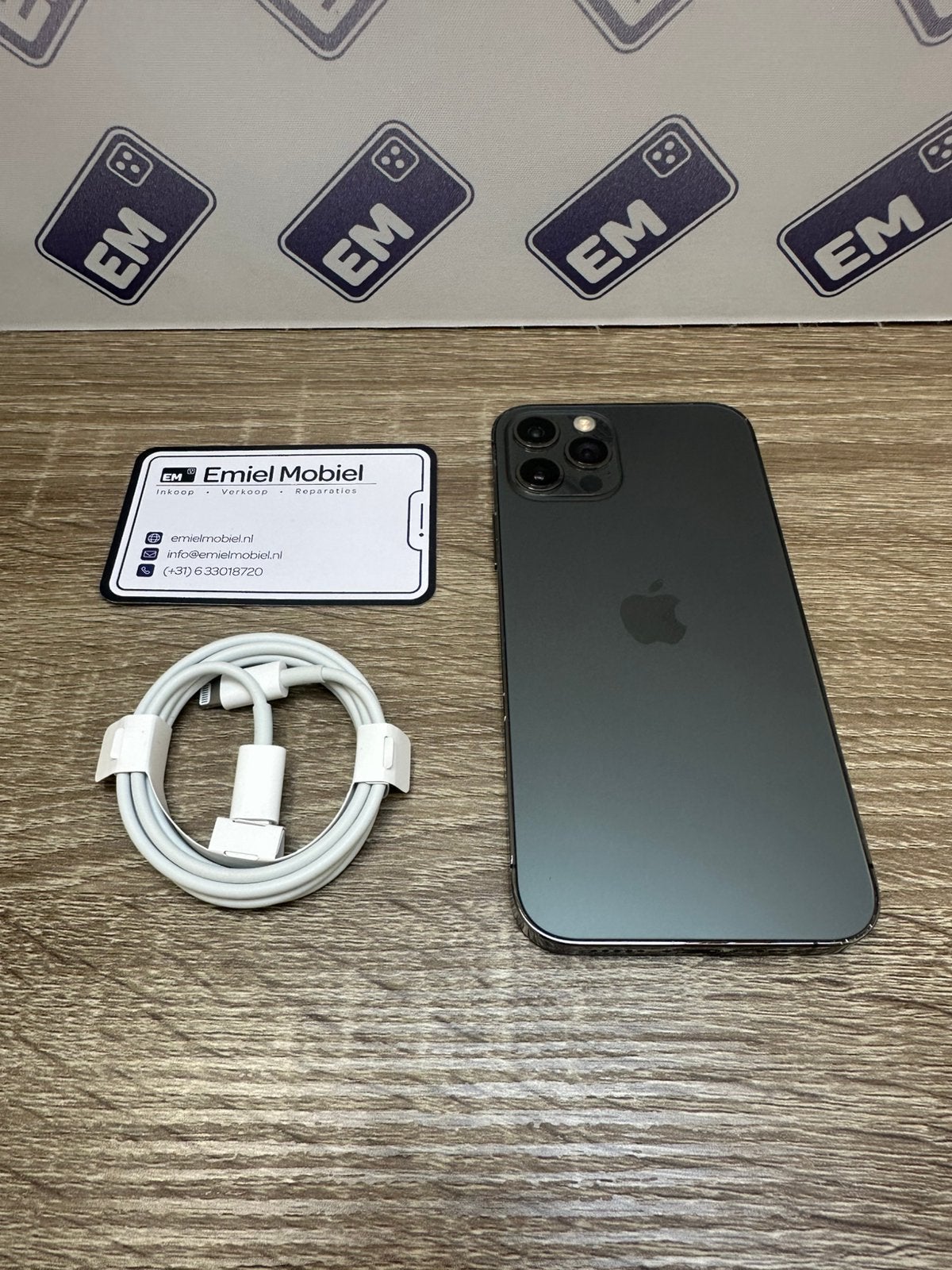 iPhone 12 Pro - 128GB / batterij 100% / garantie, 128 GB, Blauw, Zo goed als nieuw, IPhone 12 Pro