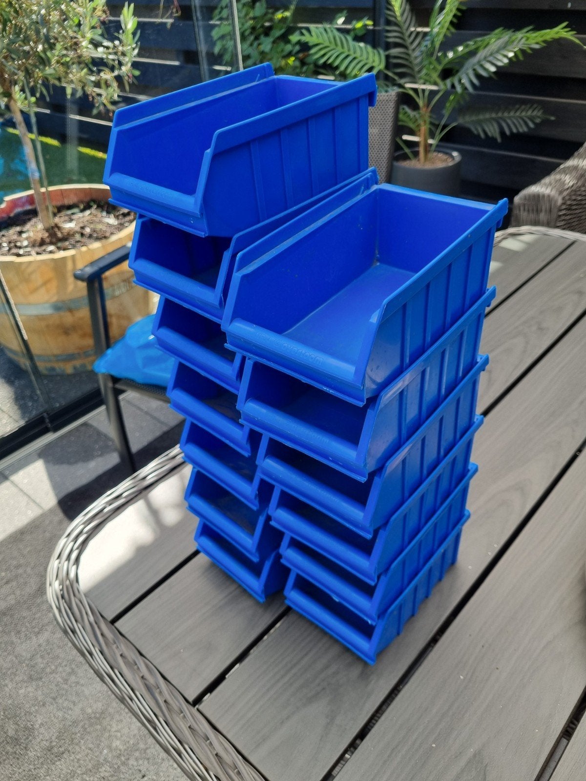 opberg bakjes nieuw schroeven bakjes sorteer bakjes nieuw, Doos, Minder dan 50 cm, Ophalen of Verzenden, Minder dan 40 cm