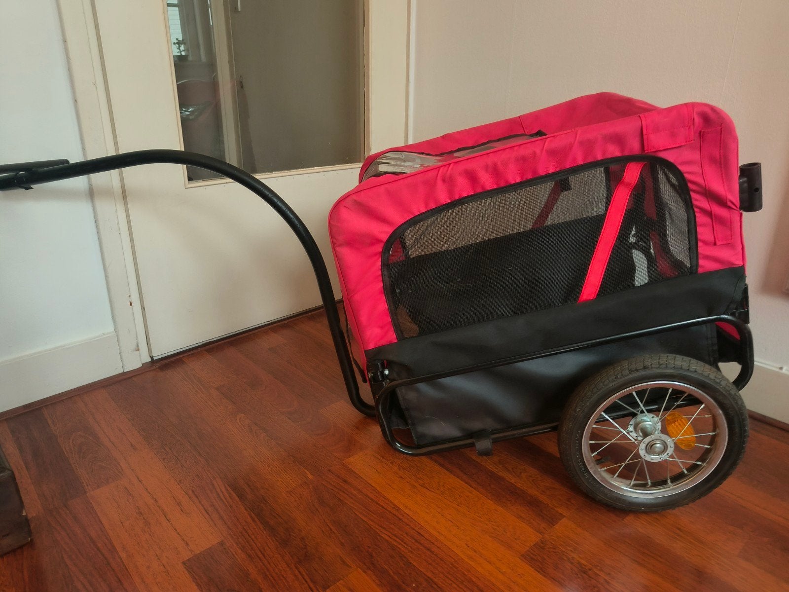Fietskar/hondenkar zgan nauwelijks gebruikt, Ophalen