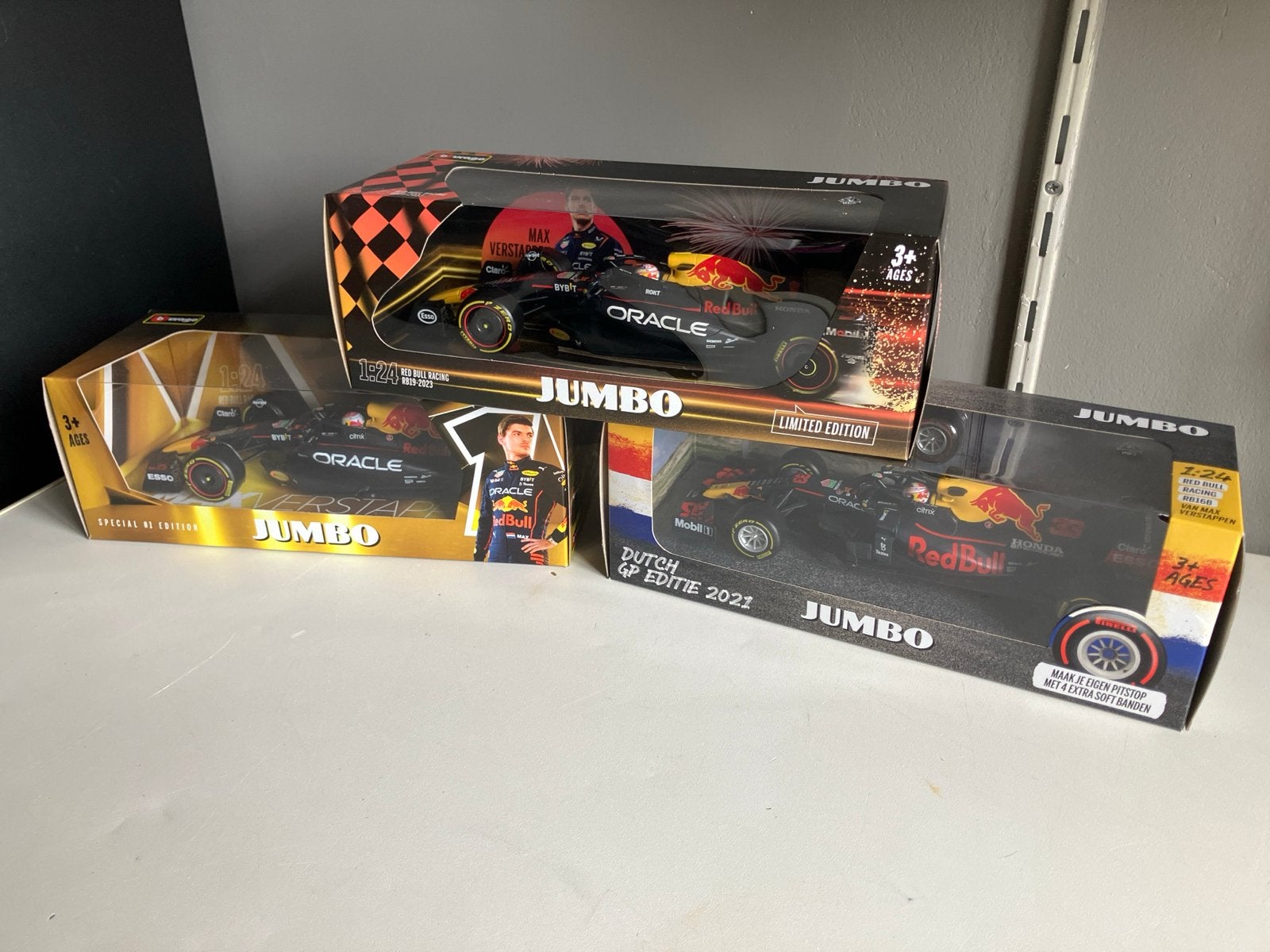 Max Verstappen  2021-22-23  Red Bull Racing F1 raceauto's, Verzamelen, Jumbo, Ophalen of Verzenden