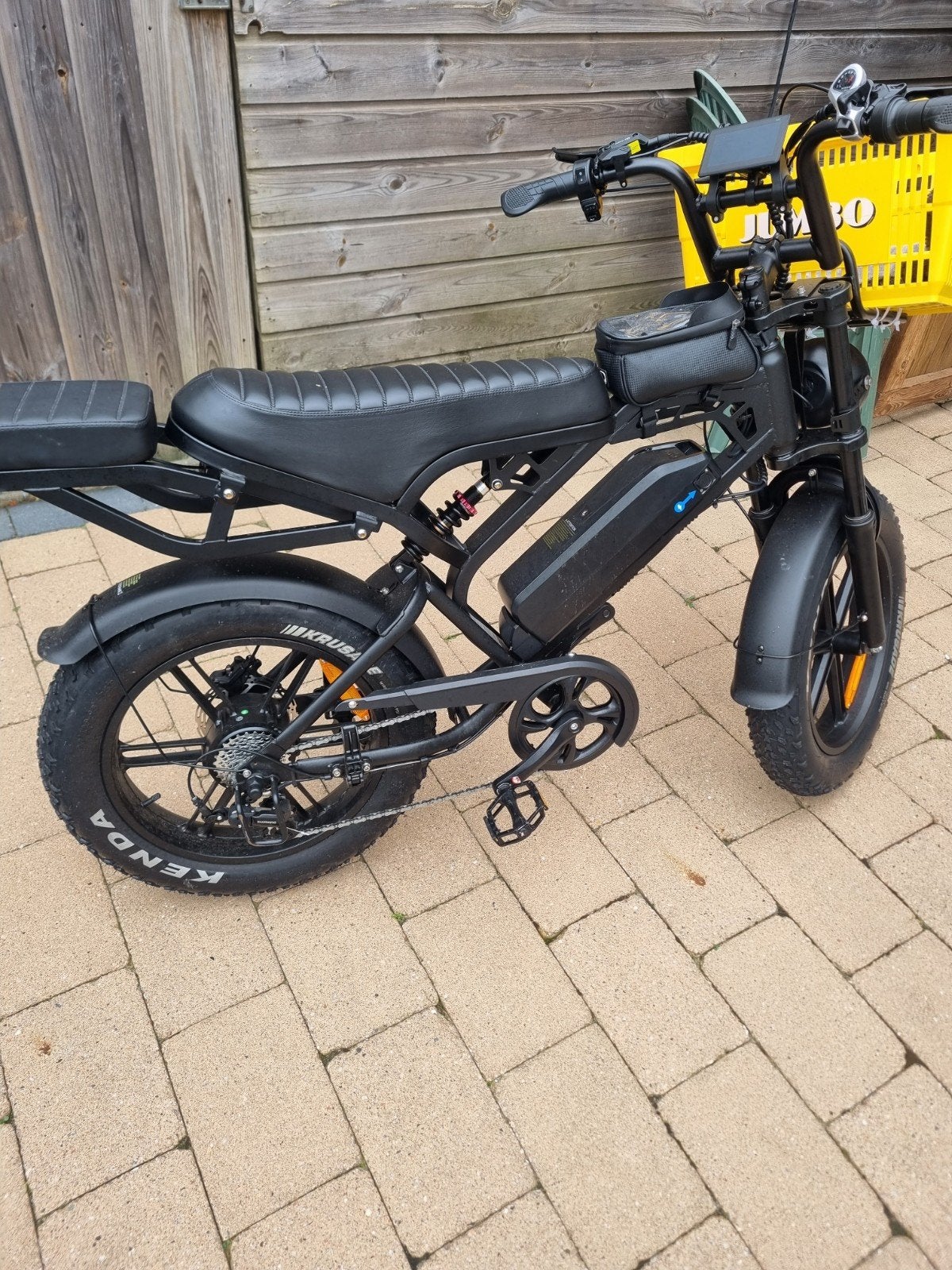 Fatbike E-bike met lage kilometerstand, Zo goed als nieuw, 51 tot 55 cm, 50 km per accu of meer, Ophalen