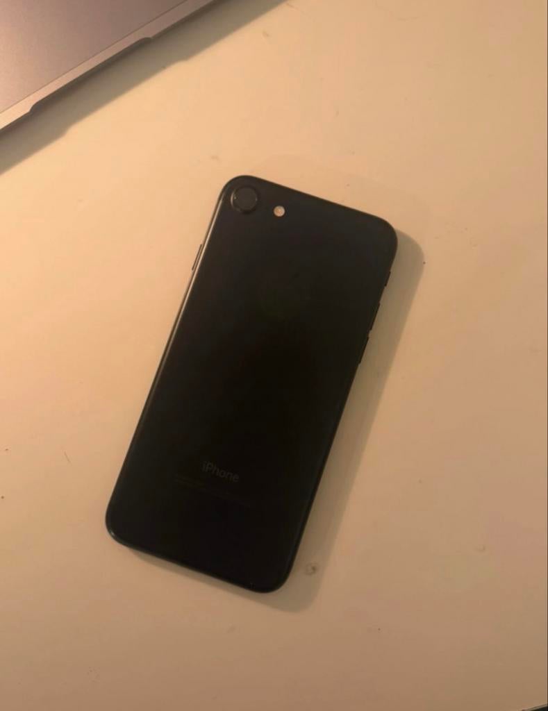 iPhone 7 32GB Zwart - Goedkoop!, Telecommunicatie, Mobiele telefoons | Apple iPhone, Gebruikt, 32 GB, Zonder abonnement, Zonder simlock