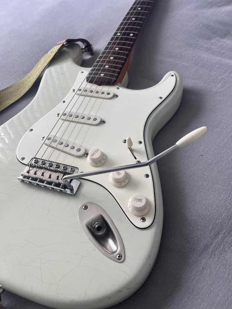 Del Tone 60's S Style  Olympic white 2021, Ophalen of Verzenden, Zo goed als nieuw, Solid body, Overige merken