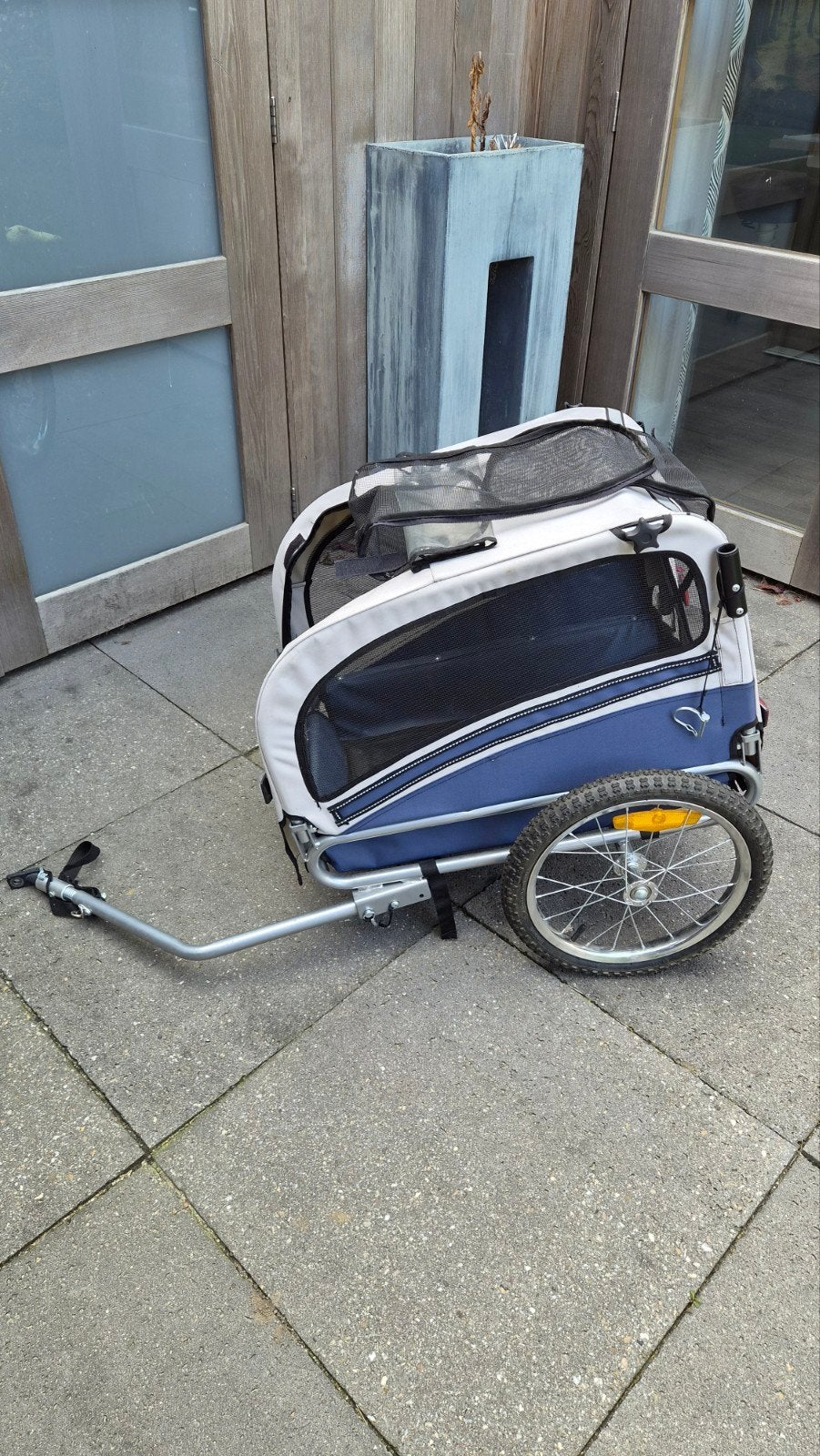 Hondenfietskar - Opvouwbaar - Pet Bicycle Trailer, Ophalen, Gebruikt