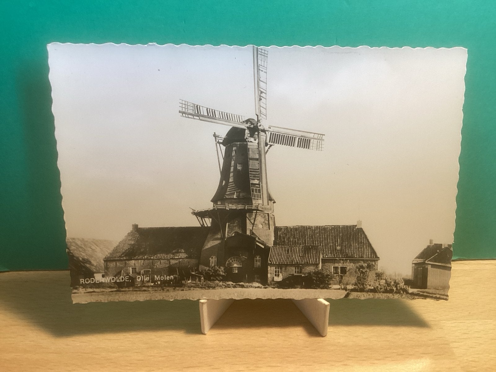 Rodenwolde, Ole. Molen -   720m, Ophalen of Verzenden, Voor 1920, Gelopen, Drenthe