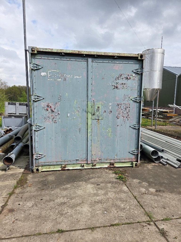 zeecontainer 20 voet, Ophalen