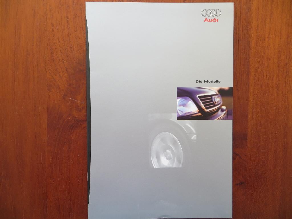 Audi Die Modelle (febr. 1997) modellenoverzicht, Ophalen of Verzenden, Nieuw, Audi