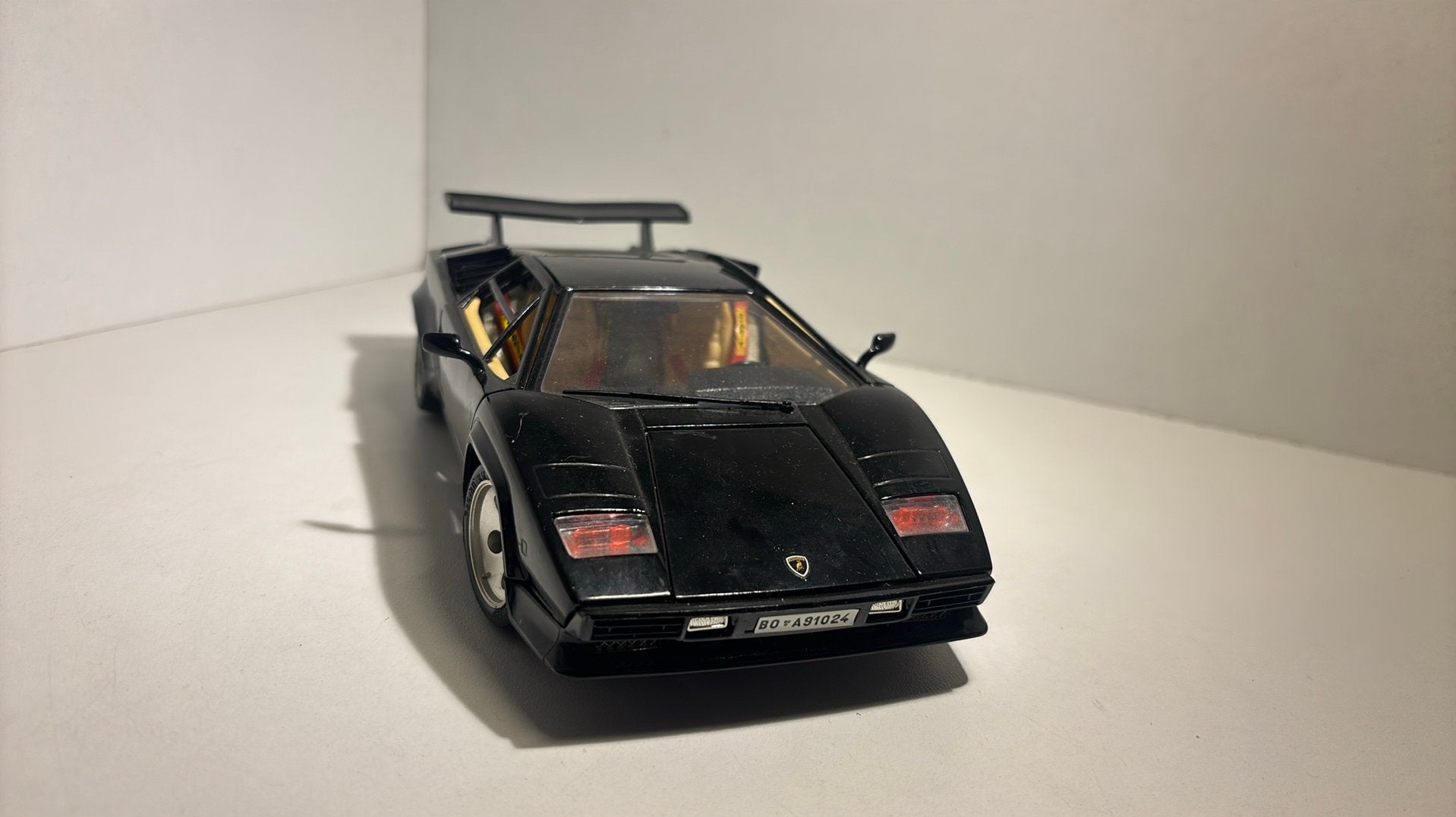 Lamborghini countach Bburago 1.18, Ophalen of Verzenden, Bburago, A, A