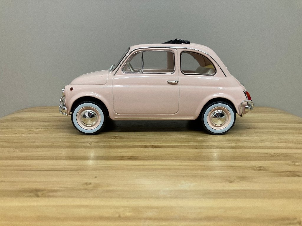 Fiat 500 L van 1968  Pink Special Birth Pack  1/18 Norev, Ophalen of Verzenden, Nieuw, Auto, Norev