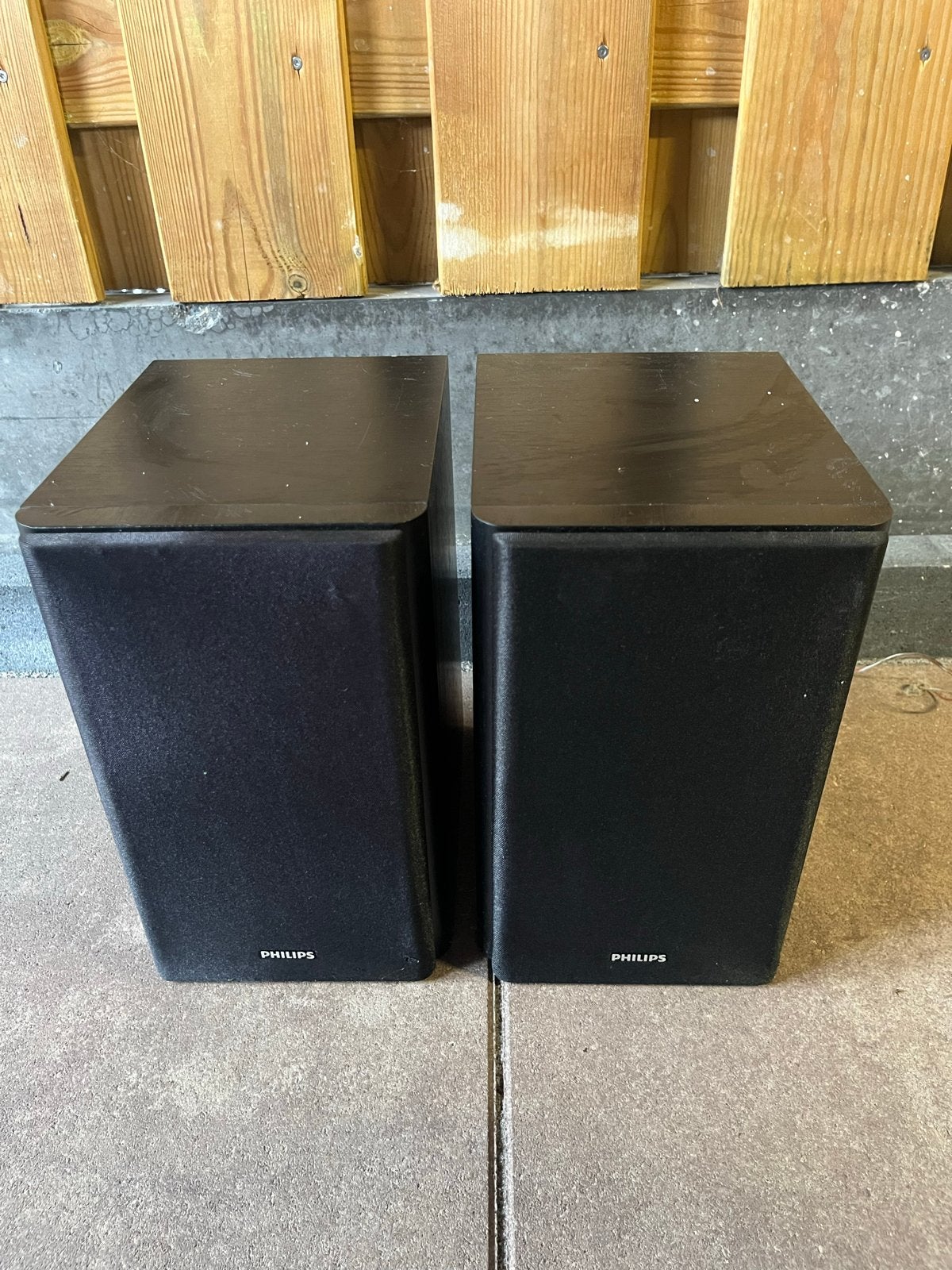 Philips MCD712 Boekenplank Luidsprekers - Gebruikt, Ophalen, Philips, Gebruikt, Minder dan 60 watt