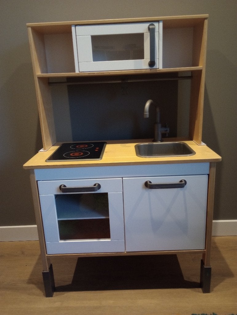 Ikea keukentje met accesoires, Ophalen, Gebruikt, Hout, Speelkeuken