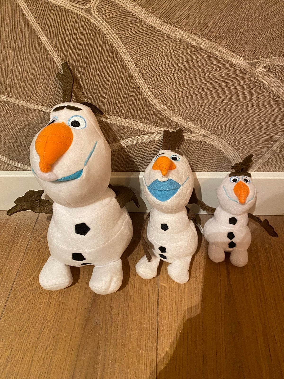 Set van 3 Nieuwe Disney Frozen Olaf Knuffels - Diverse Maten, Kinderen en Baby's, Speelgoed | Knuffels en Pluche, Disney, Overige typen