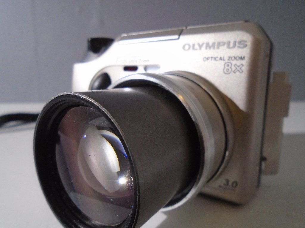 Olympus camedia digitale camera c-720, Ingebouwde flitser, Geheugenkaart, Ophalen of Verzenden, Zo goed als nieuw