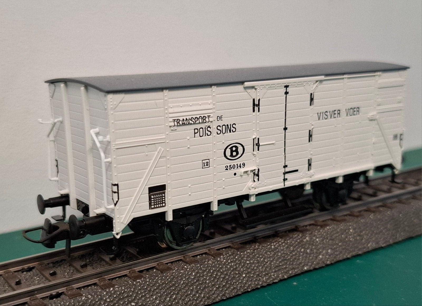 Roco 47273 NMBS goederenwagen H0 1:87, Hobby en Vrije tijd, Gebruikt, Gelijkstroom of Wisselstroom, Wagon, Ophalen of Verzenden