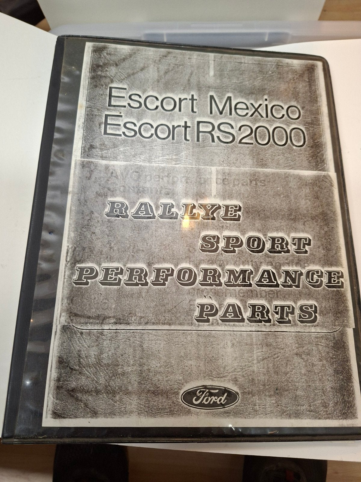 Zeldzame Ford Escort Mexico RS2000 Rallye Performance Parts, Ophalen of Verzenden, Gelezen, Ford, AVO Performance Parts