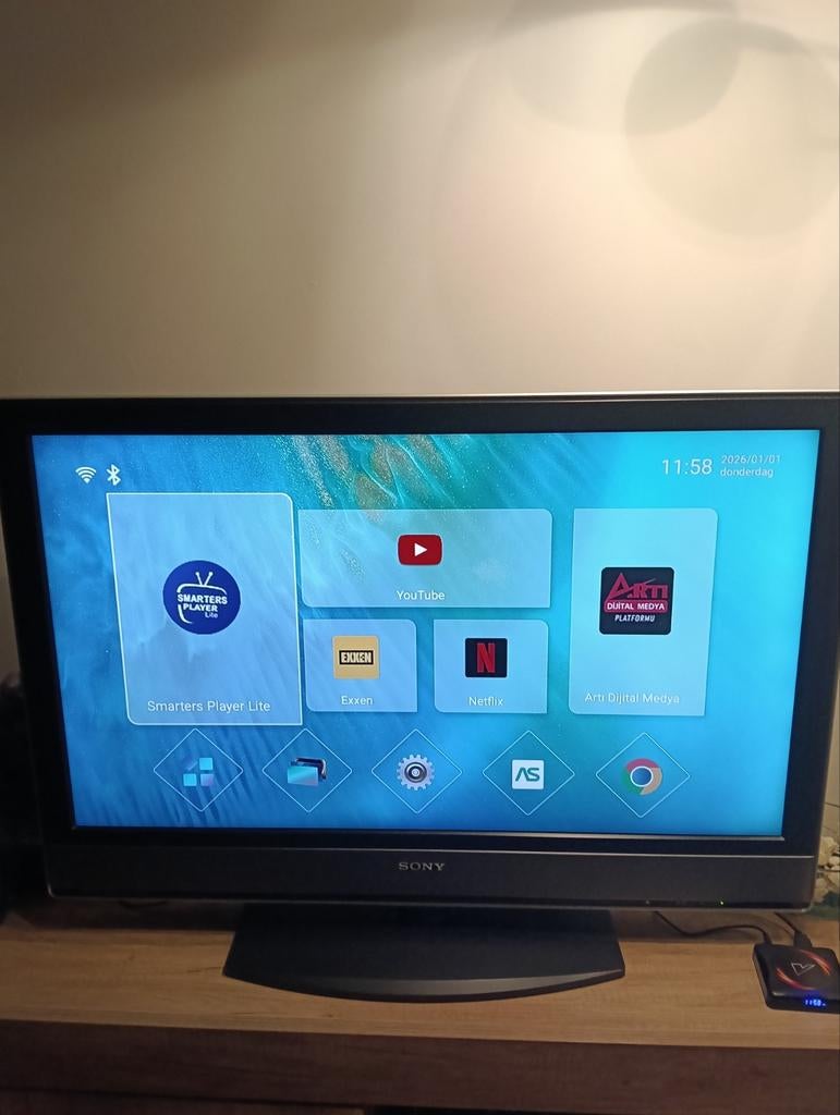 Sony Bravia TV met Smart TV functionaliteit, 50 Hz, LCD, Zo goed als nieuw, Sony