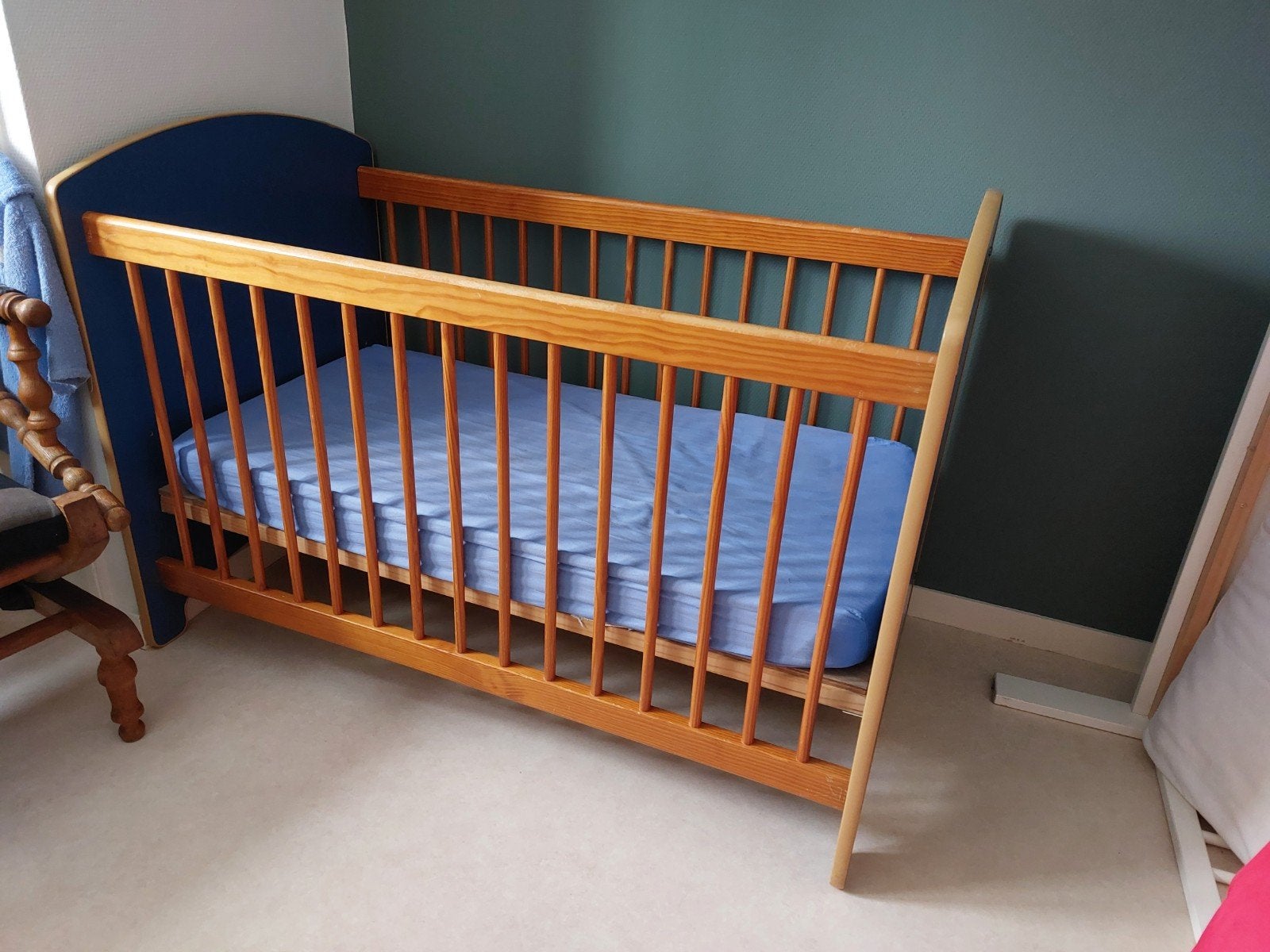 Gratis babybedje/ kinderledikantje, Kinderen en Baby's, Babywiegjes en Ledikanten, Ophalen of Verzenden, Gebruikt, Ledikant