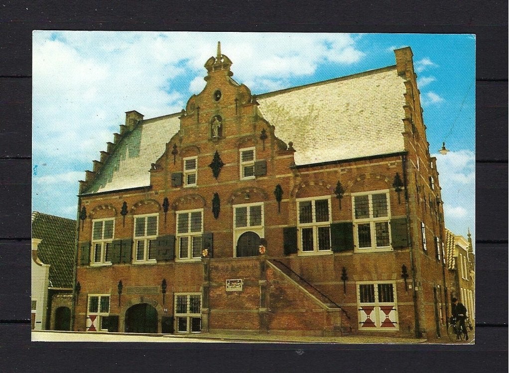 37 Ooltgensplaat, Gemeentehuis, Ophalen of Verzenden, Gelopen, Zuid-Holland