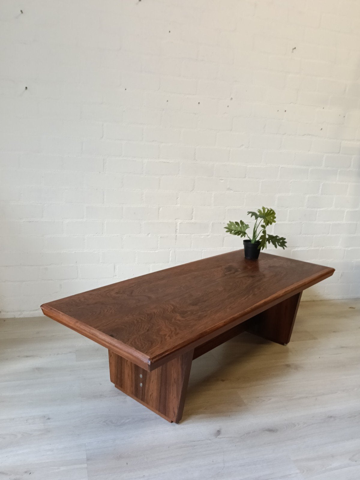 Vintage Salontafel van palissander Hout  Jaren '60/'70 Stijl, Ophalen