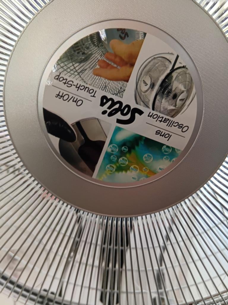 Statiefventilator, nieuwstaat.Merk; Solis, Fan-Tastic 750, Ophalen, Ventilator met afstandsbediening, Zo goed als nieuw, Statiefventilator