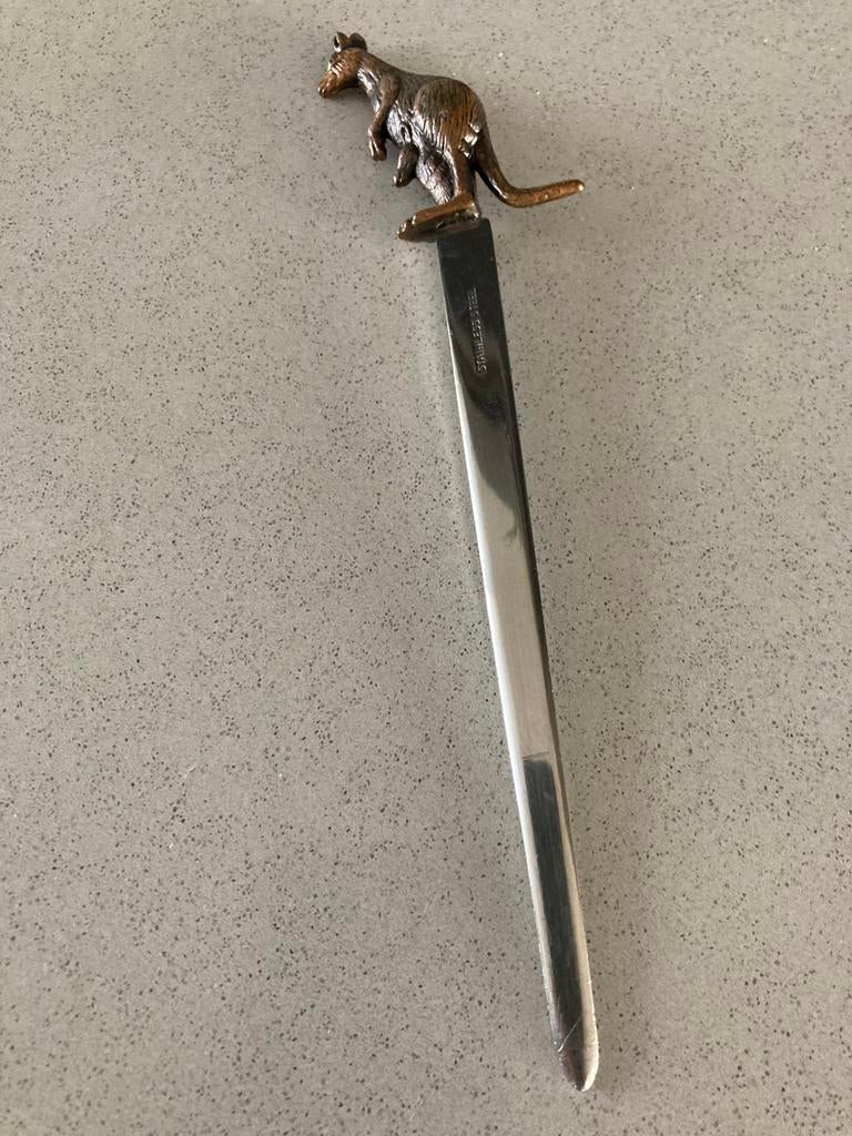 Briefopener Kangoeroe, Verzamelen, Ophalen of Verzenden, Zo goed als nieuw