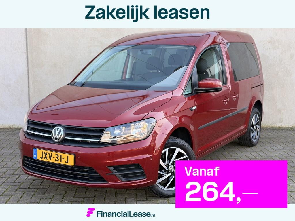 Volkswagen Caddy 1.2 TSI Trekh Standkachel CarPlay Clima Cru, Voorwielaandrijving, Stof, Gebruikt, 4 cilinders