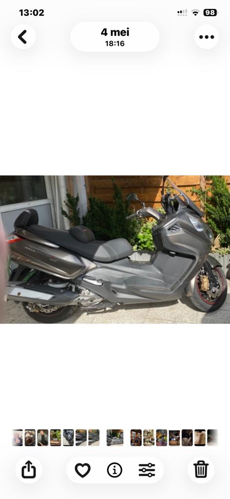 Motor scooter MAXSYM 600I, Ophalen of Verzenden, Gebruikt, Benzine, Overige modellen