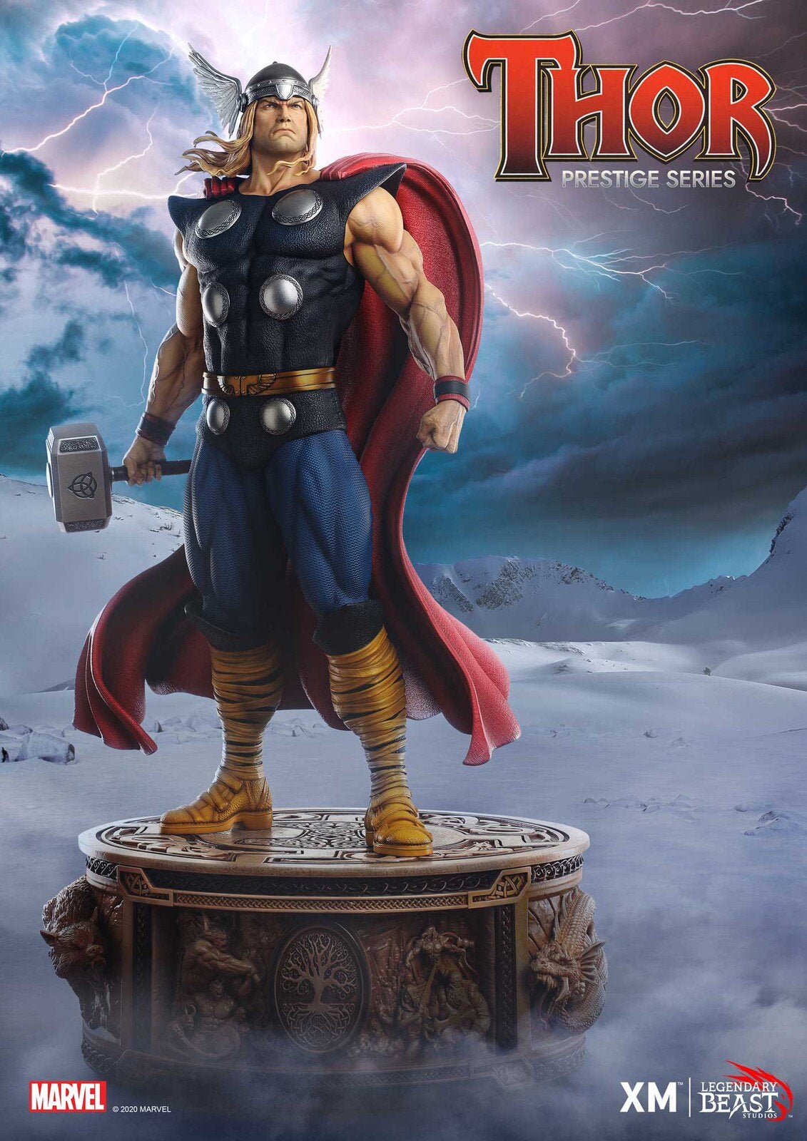 Legendary Beast Studios Thor Premium Edition Avengers Marvel, Ophalen, Zo goed als nieuw, Fantasy