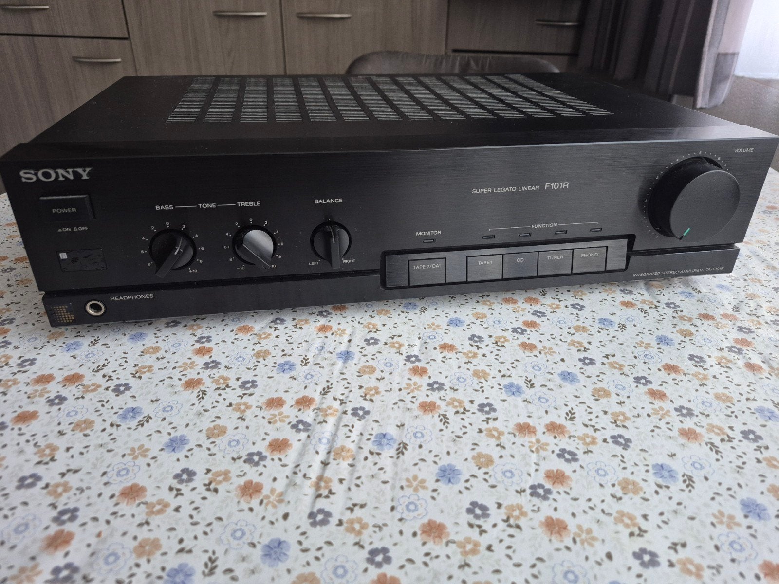 Sony TA-F101R Stereo Versterker - Super Legato Linear, Ophalen, Gebruikt, Sony, Minder dan 60 watt