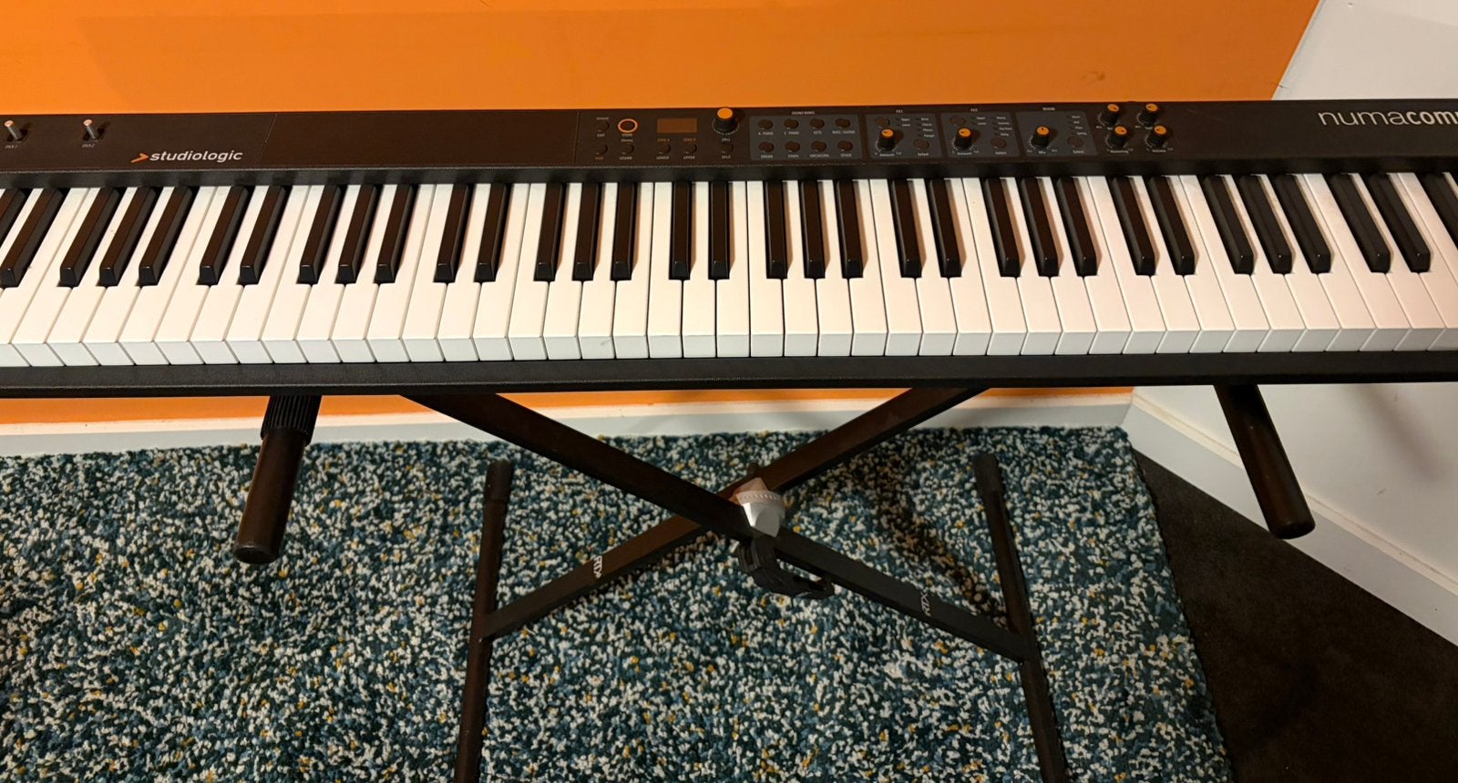 Studiologic Numa Compact 2, Gebruikt, 88 toetsen, Aanslaggevoelig, Ophalen