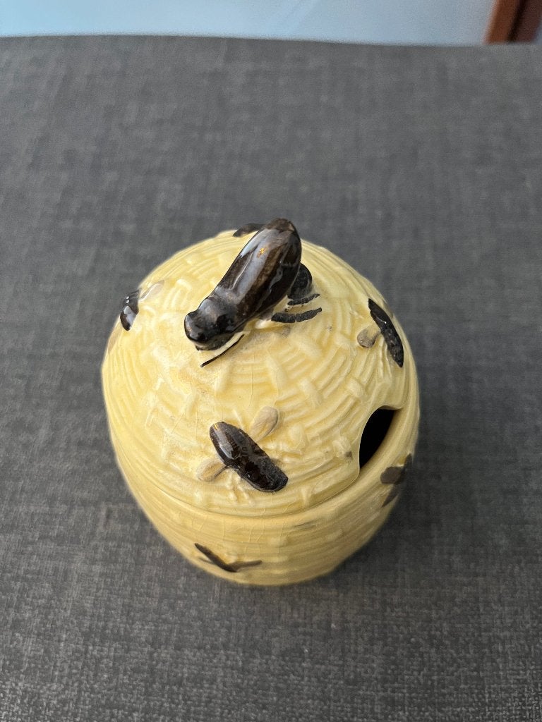 Vintage Honey Pot, Ophalen, Pot, Bus of Blik, Zo goed als nieuw, Steen/keramiek