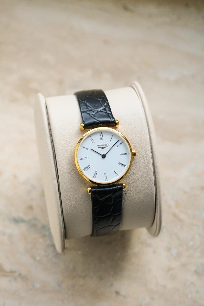 Longines La Grande Classique Ref. L42092112, Overige merken, Leer, Staal, Longines