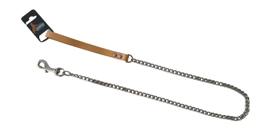 NOBBY Kettinglijn (B-Keus) 16 mm x 110 cm Naturel -40%!!!, Dieren en Toebehoren, Ophalen of Verzenden, Nieuw, Hondenriem