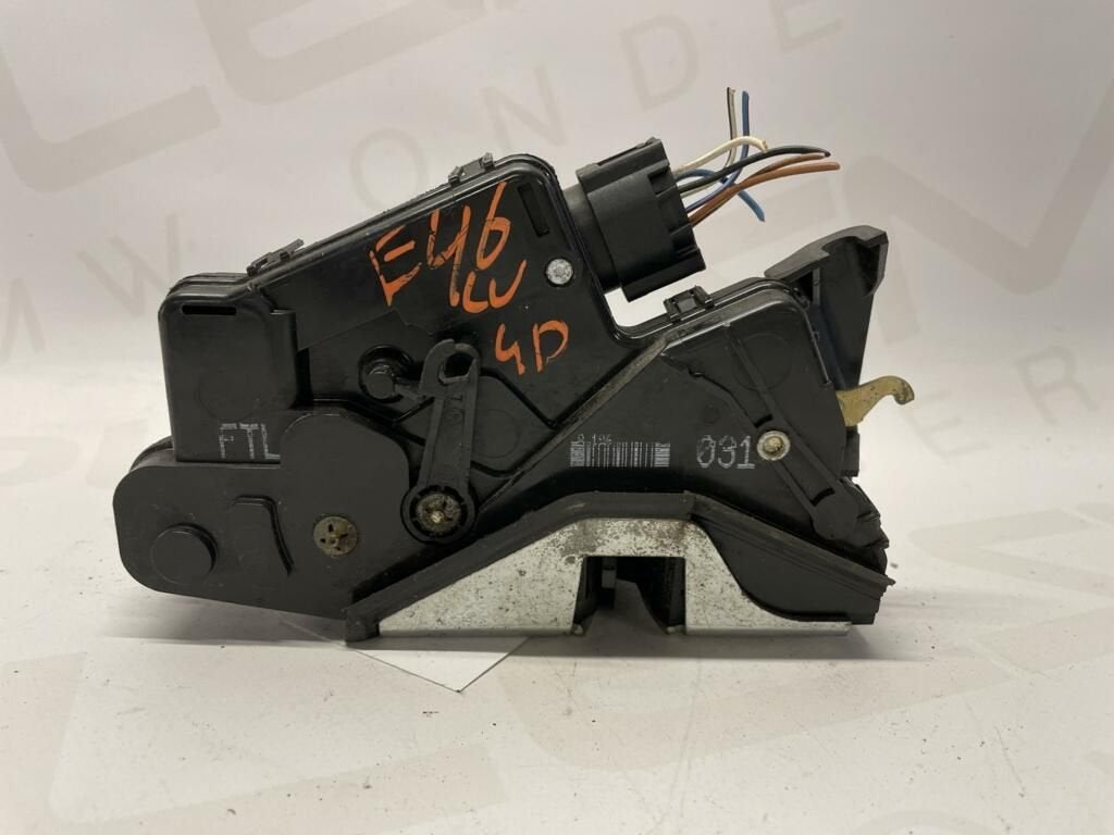 Deurslot mechaniek linksvoor BMW E46 FTL 031, Gebruikt, -, -, Ophalen of Verzenden
