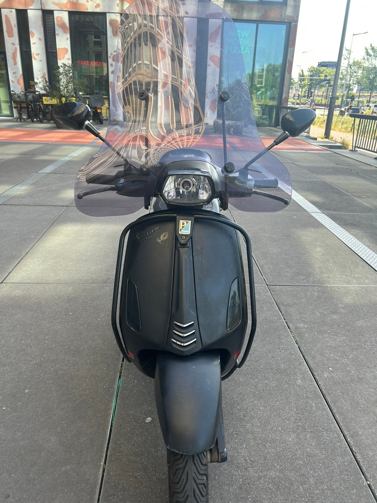 Vespa sprint (beschrijving goed doorlezen), Fietsen en Brommers, Scooters | Vespa, Ophalen, Gebruikt, Overige modellen, Maximaal 45 km/u