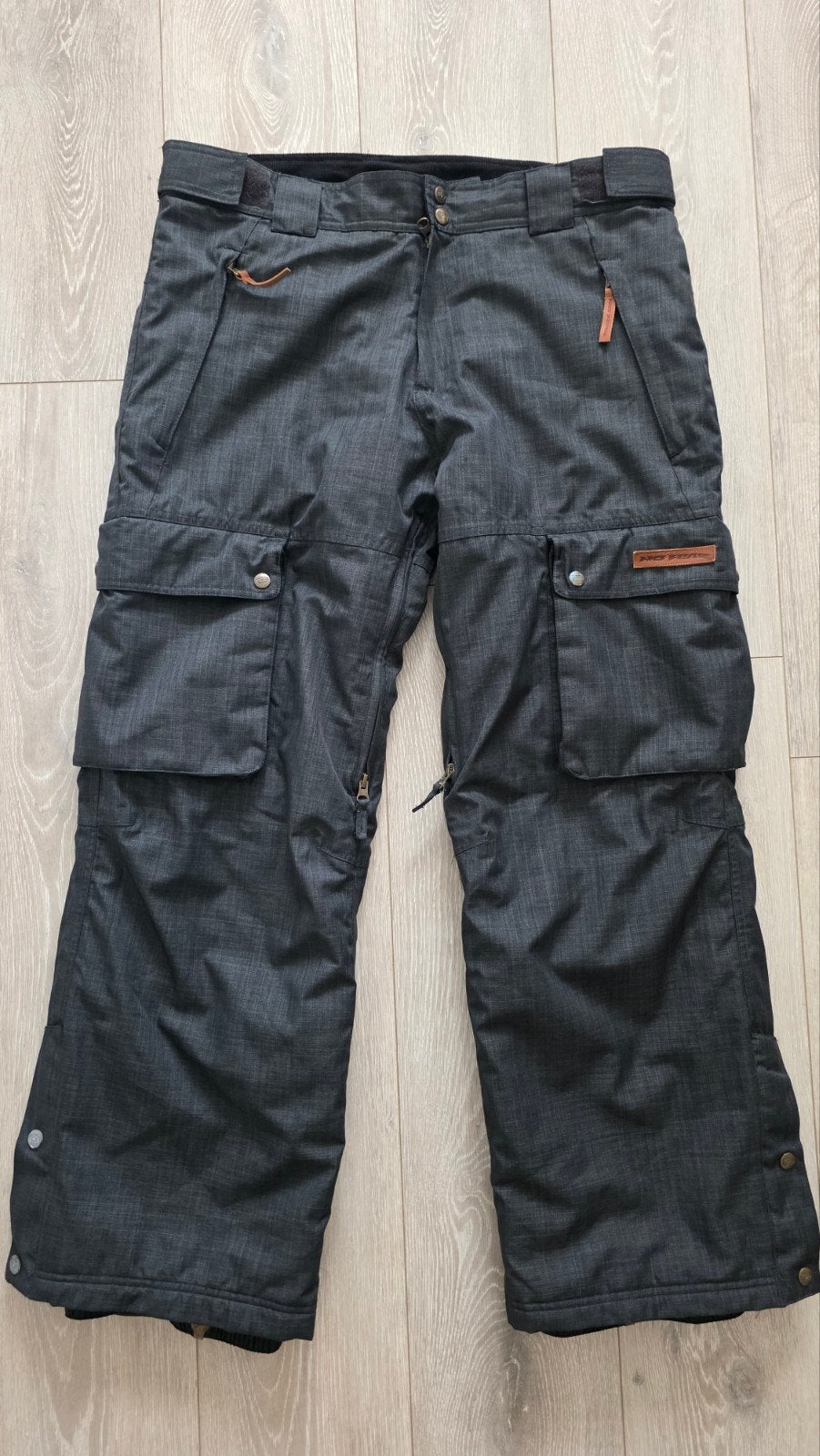 No Fear Snowboard Ski broek zwart denim Maat L nieuwstaat, Ophalen of Verzenden, Zo goed als nieuw, Kleding